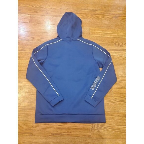 Rawgear Hoodie Zip-up Jacket Men's M Royal Blue Athletic Track Gym #RG507 NWT - Picture 9 of 11